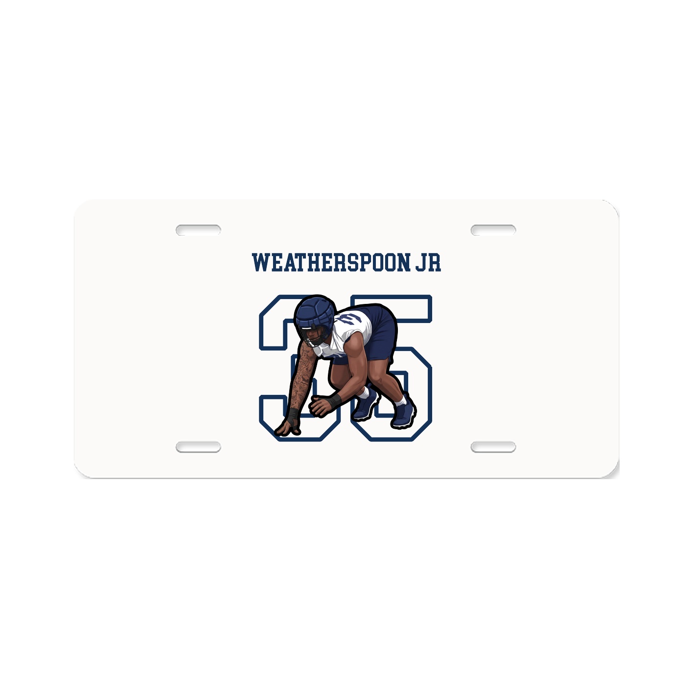 License Plate — Shirsey in Classic