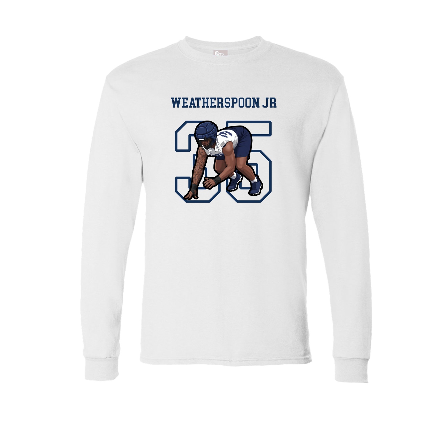 Long Sleeve Tee — Shirsey in White