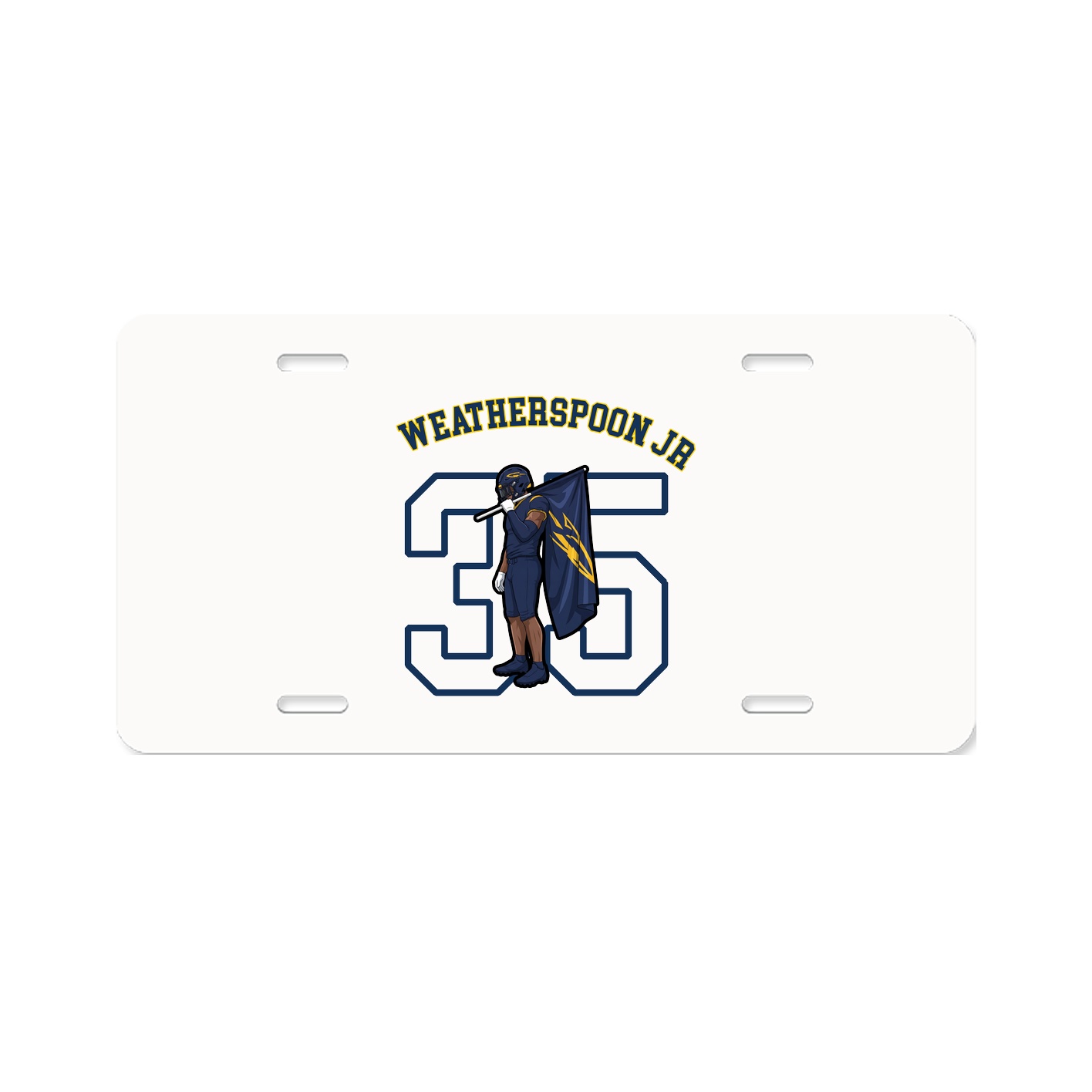 License Plate — Shirsey Arch in Classic