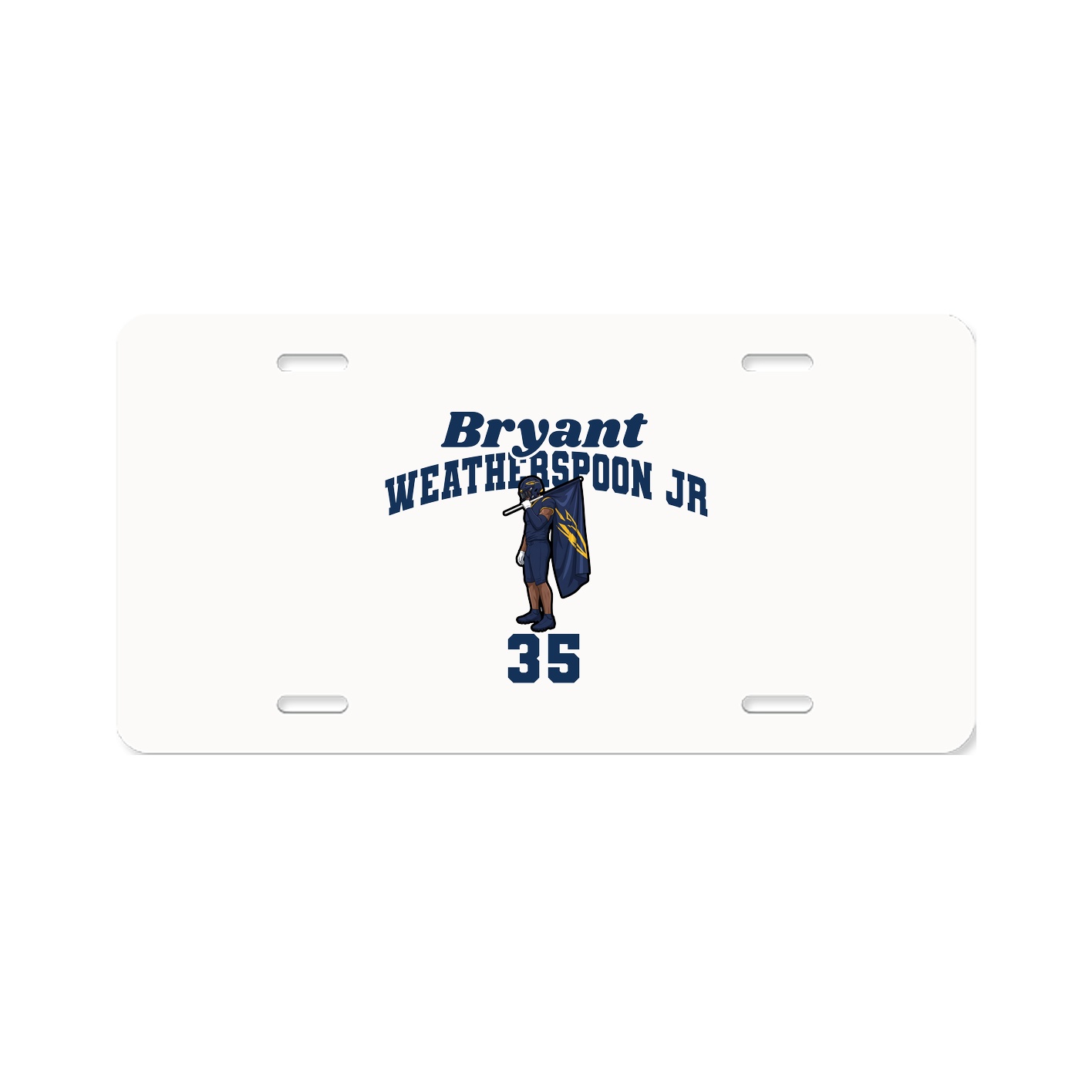 License Plate — Signature Arch in Classic