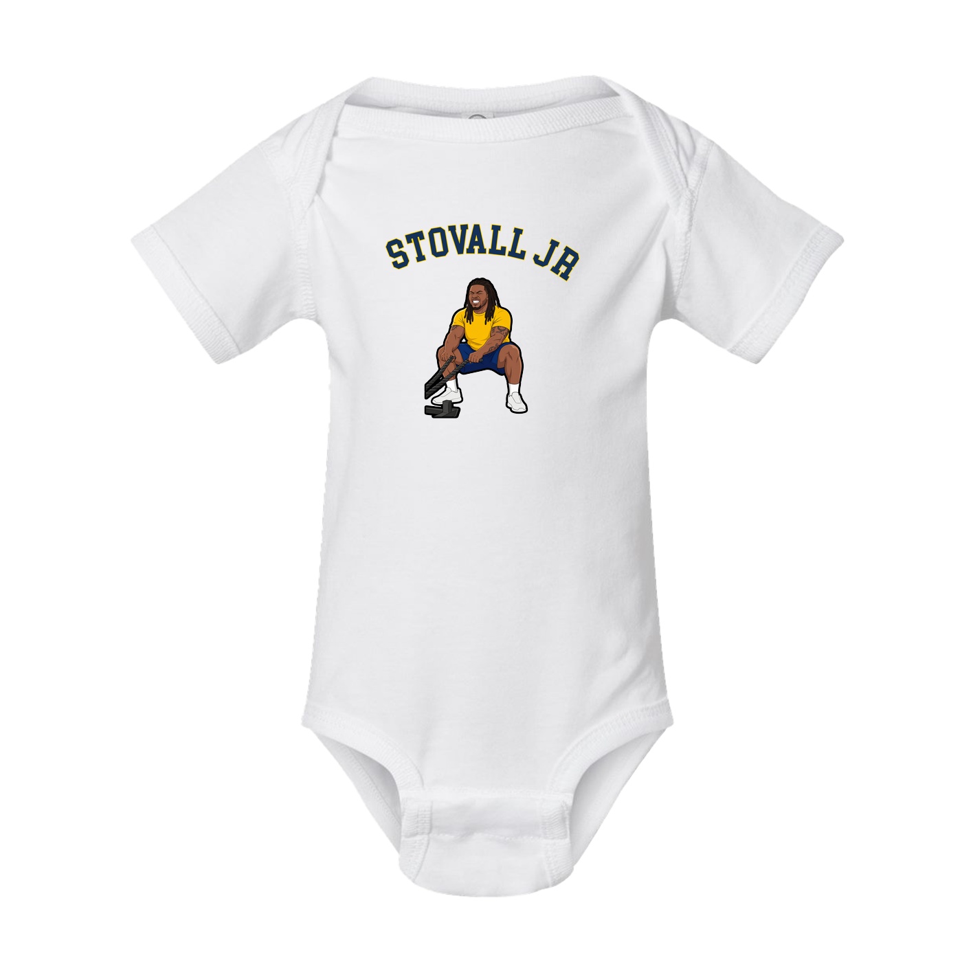 Baby Onesie — Shirsey Arch in White