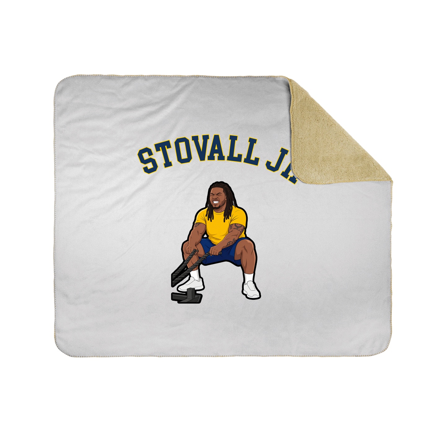 Throw Blanket — Shirsey Arch in White
