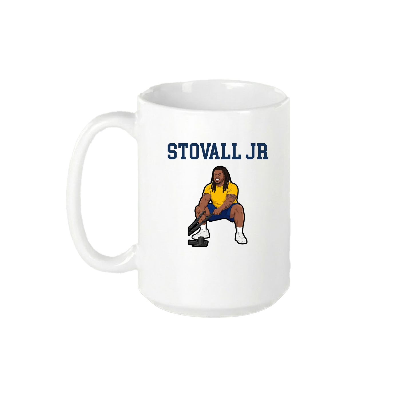 15oz Coffee Mug — Shirsey in White