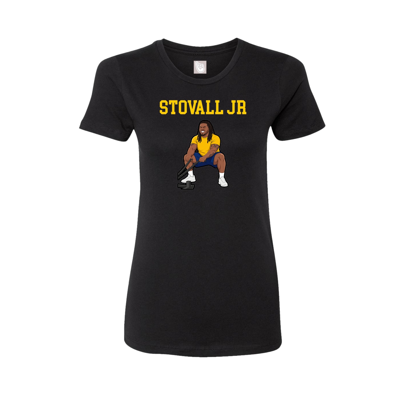 Fitted Women's Tee — Shirsey in Black
