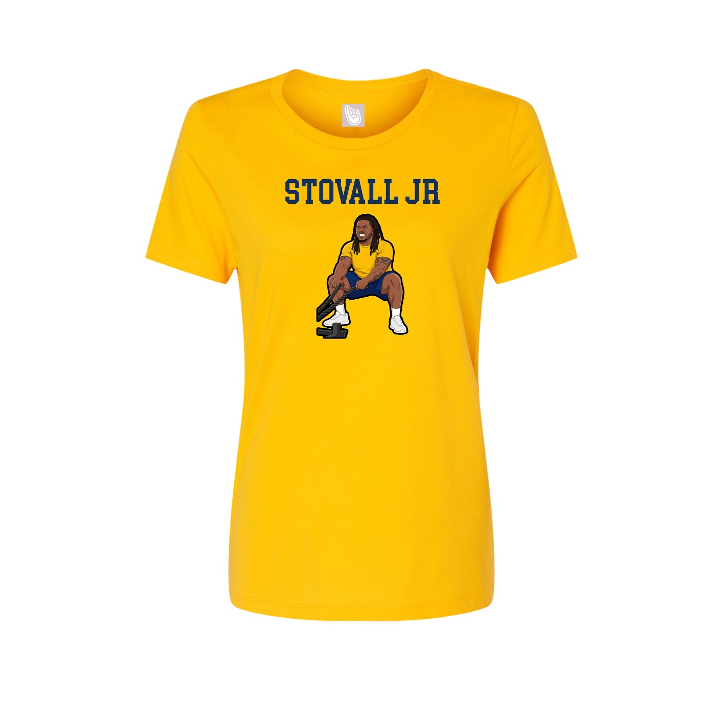 Fitted Women's Tee — Shirsey in Gold