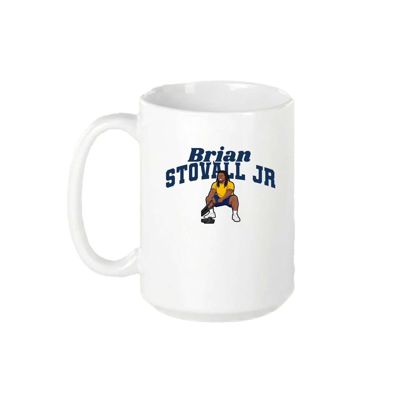 15oz Coffee Mug — Signature Arch in White