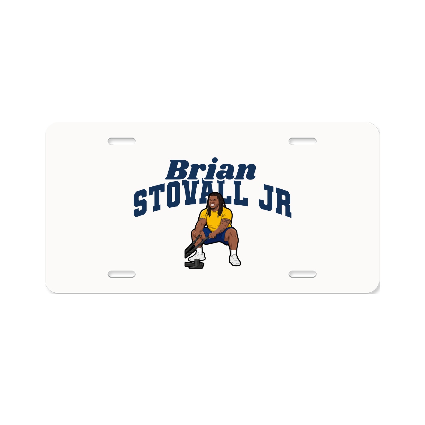 License Plate — Signature Arch in Classic