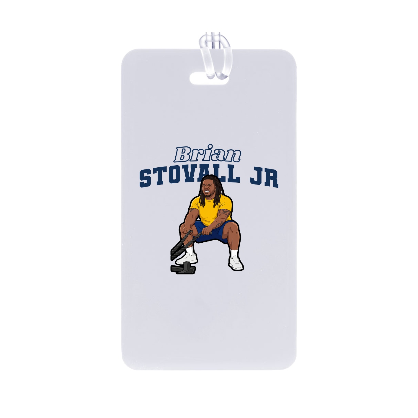 Bag Tag — Name Arch in Classic