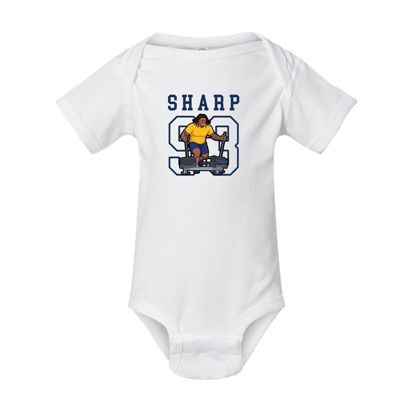 Baby Onesie — Shirsey in White