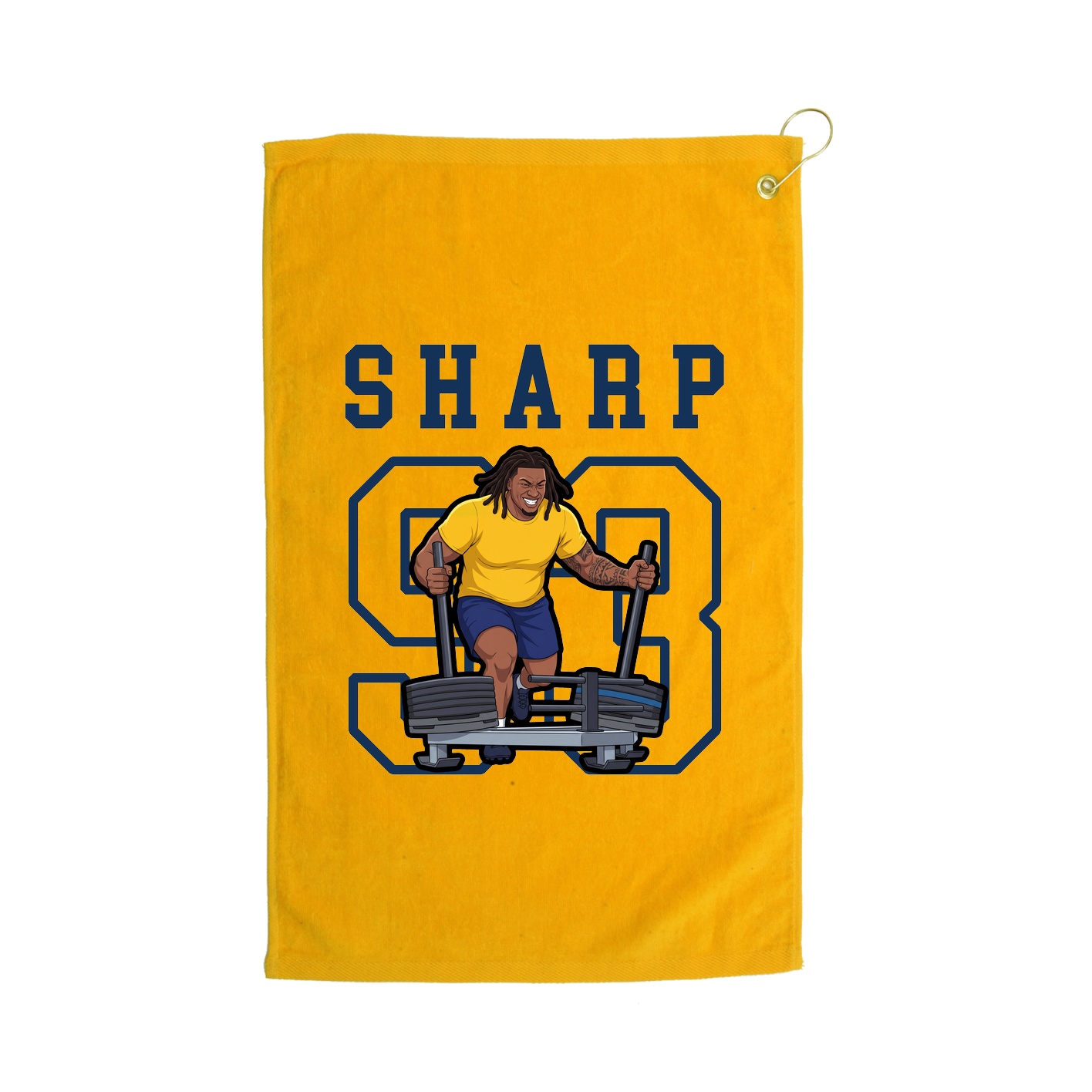 Golf Towel — Shirsey in Gold