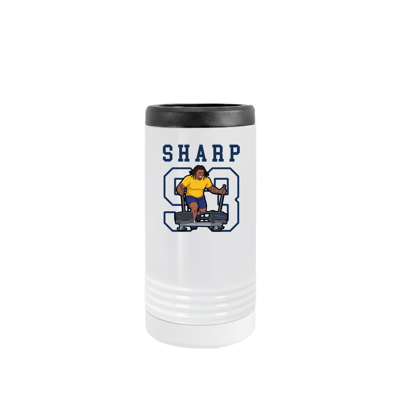 Slim Beverage Holder — Shirsey in White