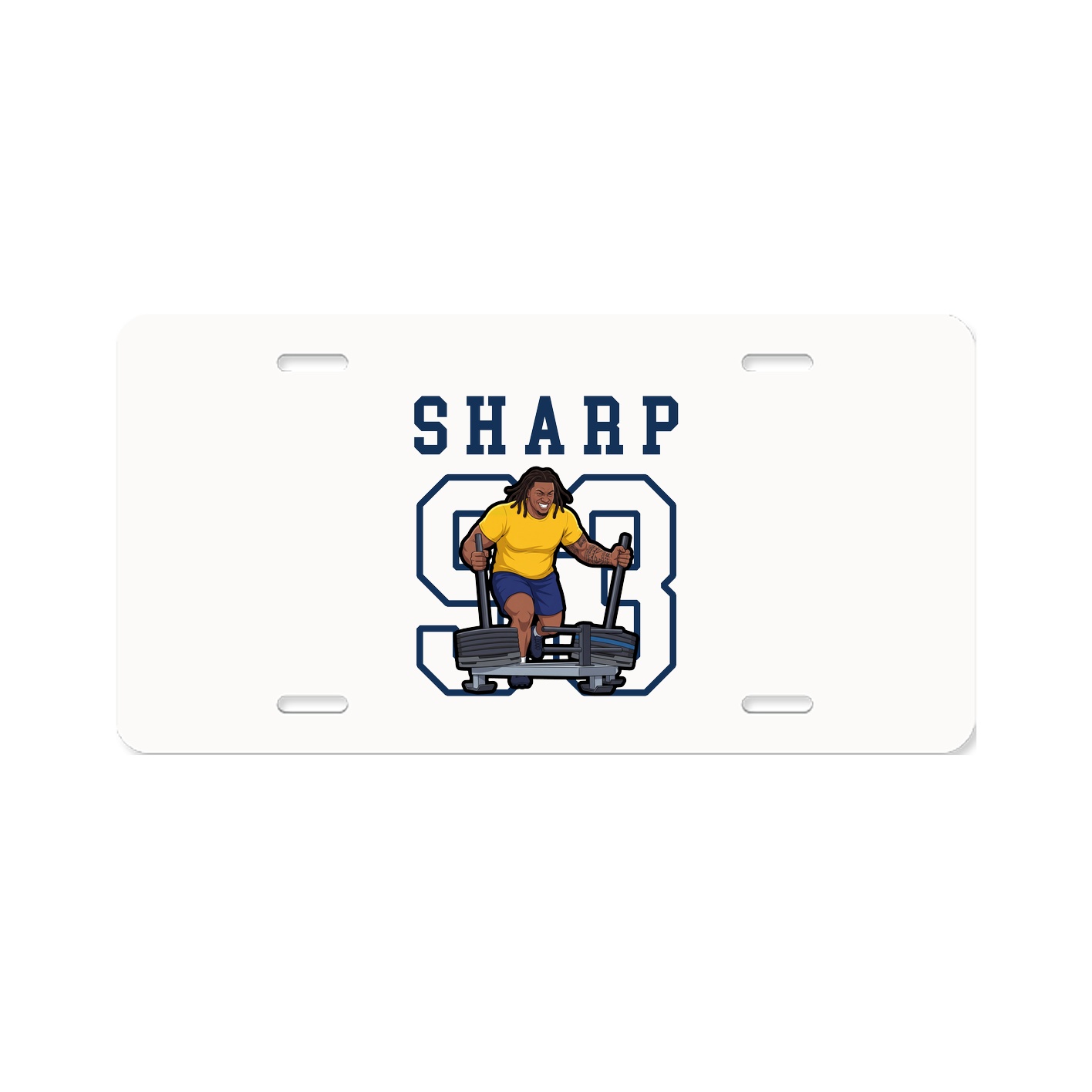 License Plate — Shirsey in Classic