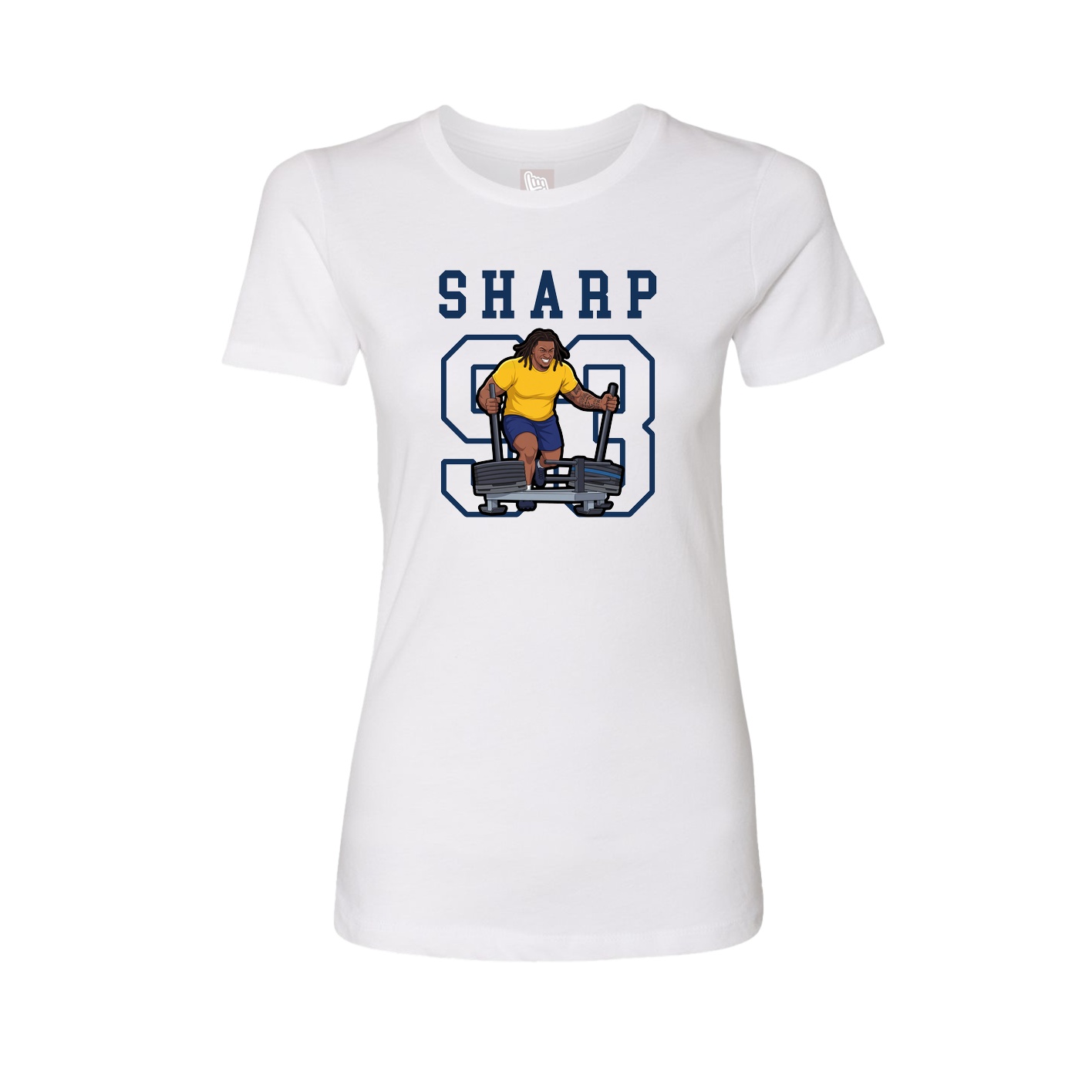 Fitted Women's Tee — Shirsey in White