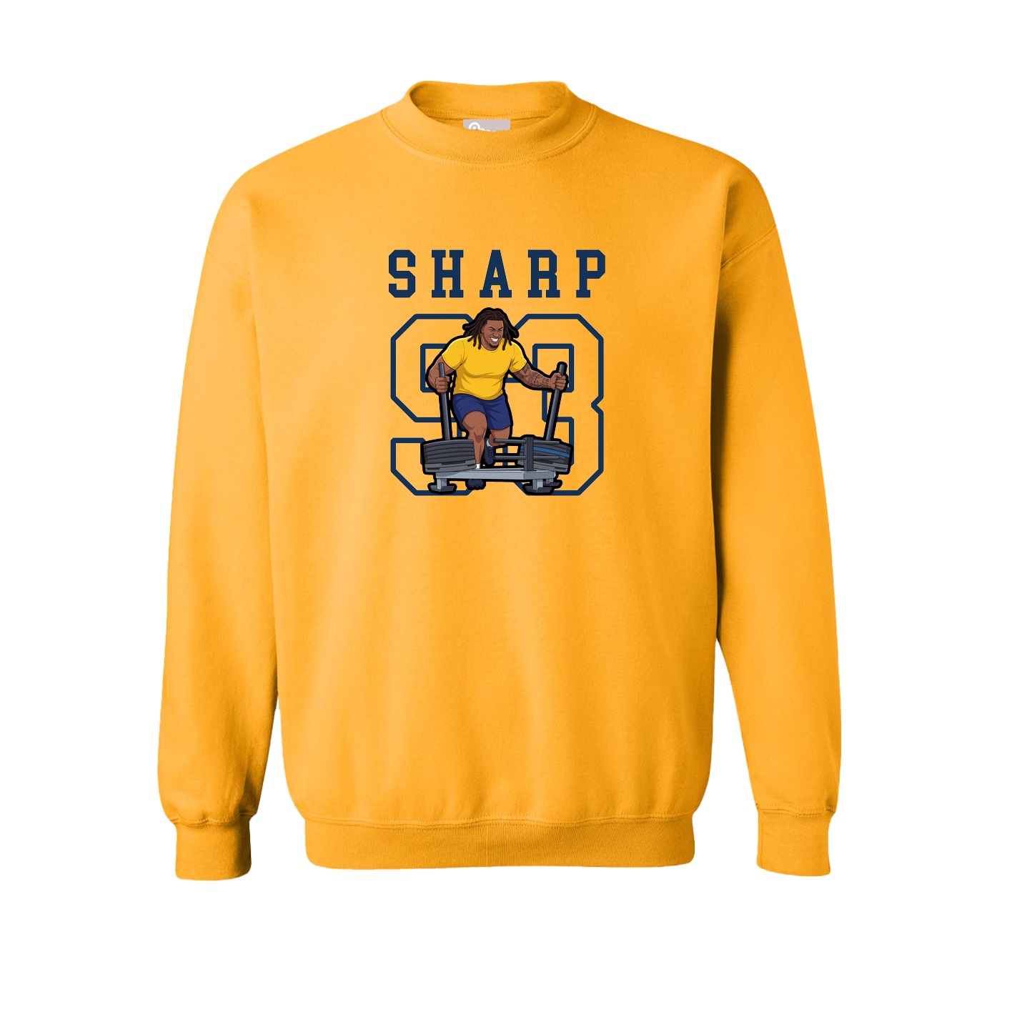 Fleece Crew — Shirsey in Gold