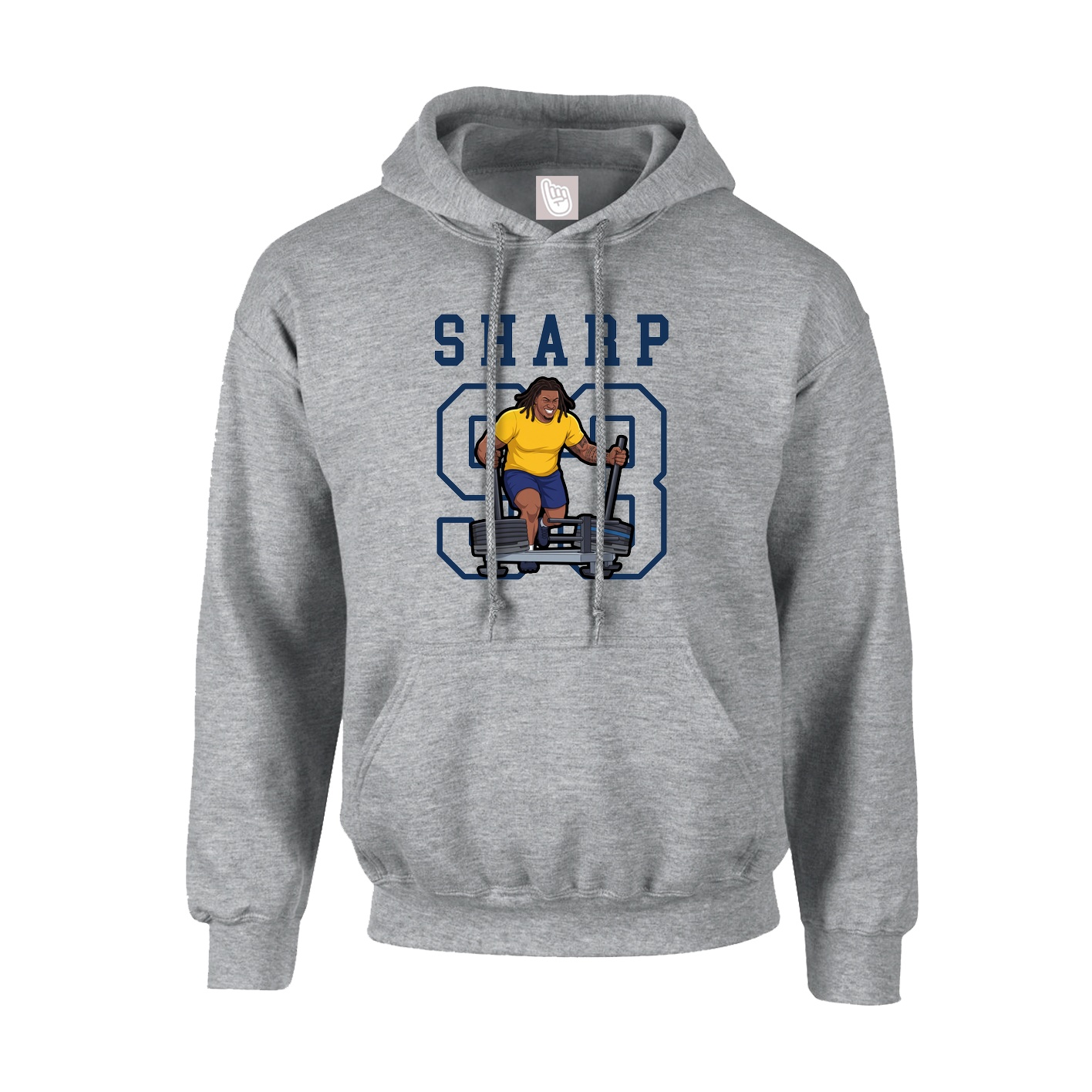 Youth Hoodie — Shirsey in Grey