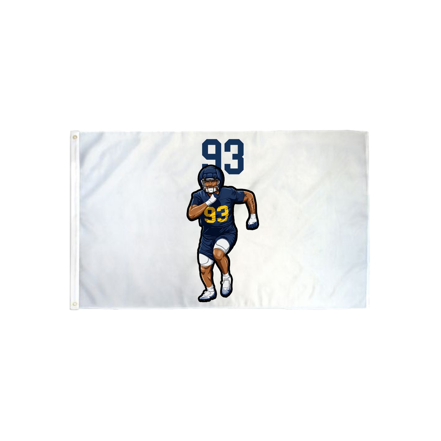 3x5 Flag — Number Top in Classic