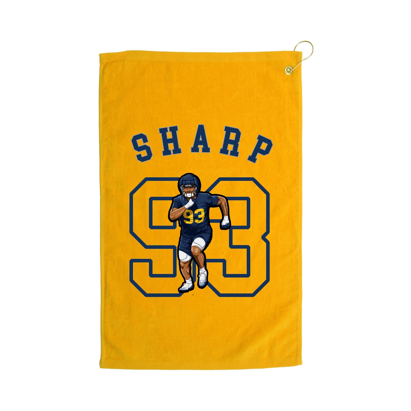Golf Towel — Shirsey Arch in Gold