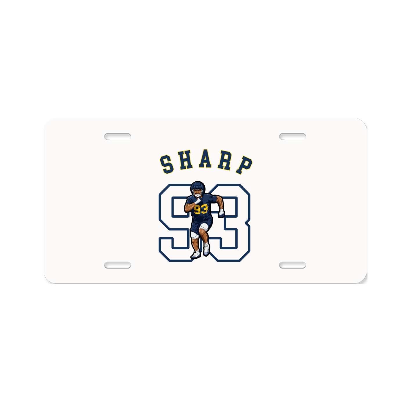 License Plate — Shirsey Arch in Classic