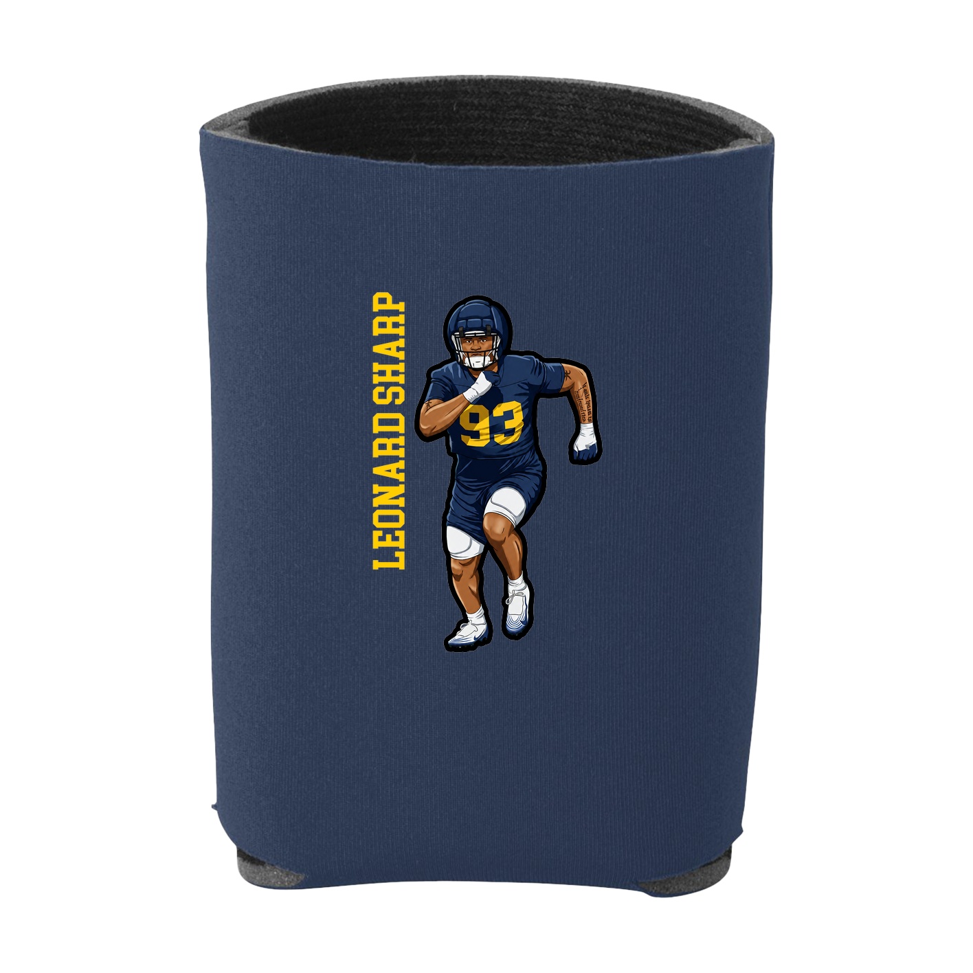 Can Holder — Name Vertical in Navy