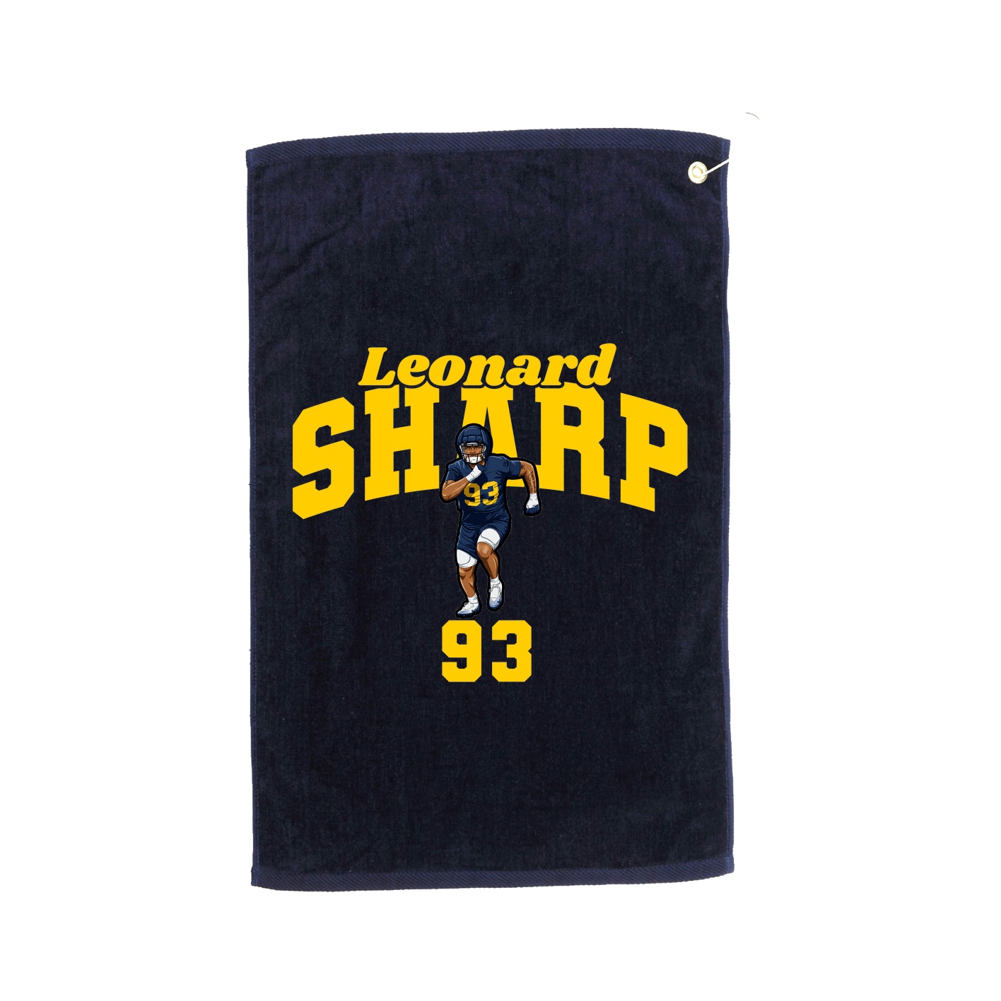 Golf Towel — Signature Arch in Navy