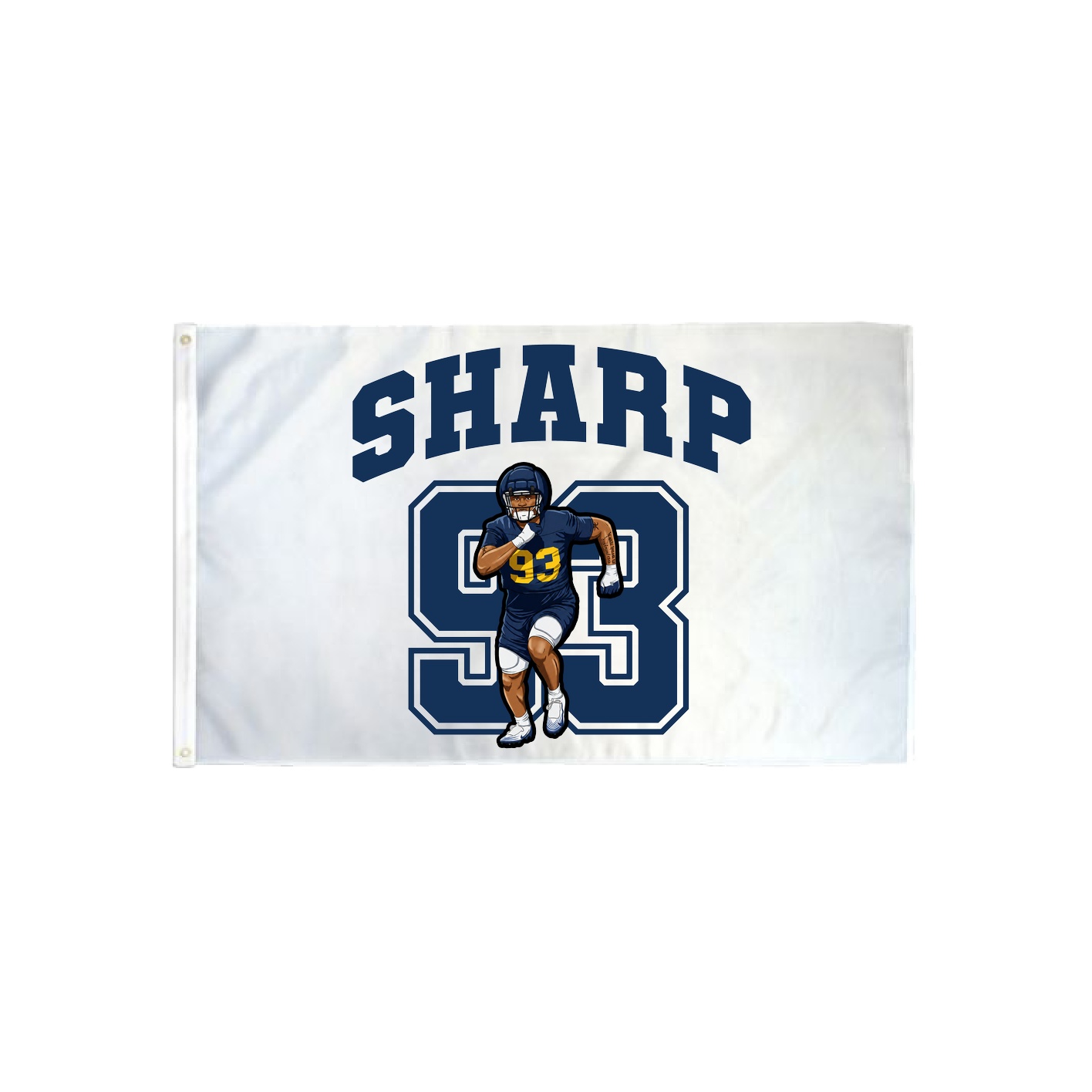 3x5 Flag — Number in Classic