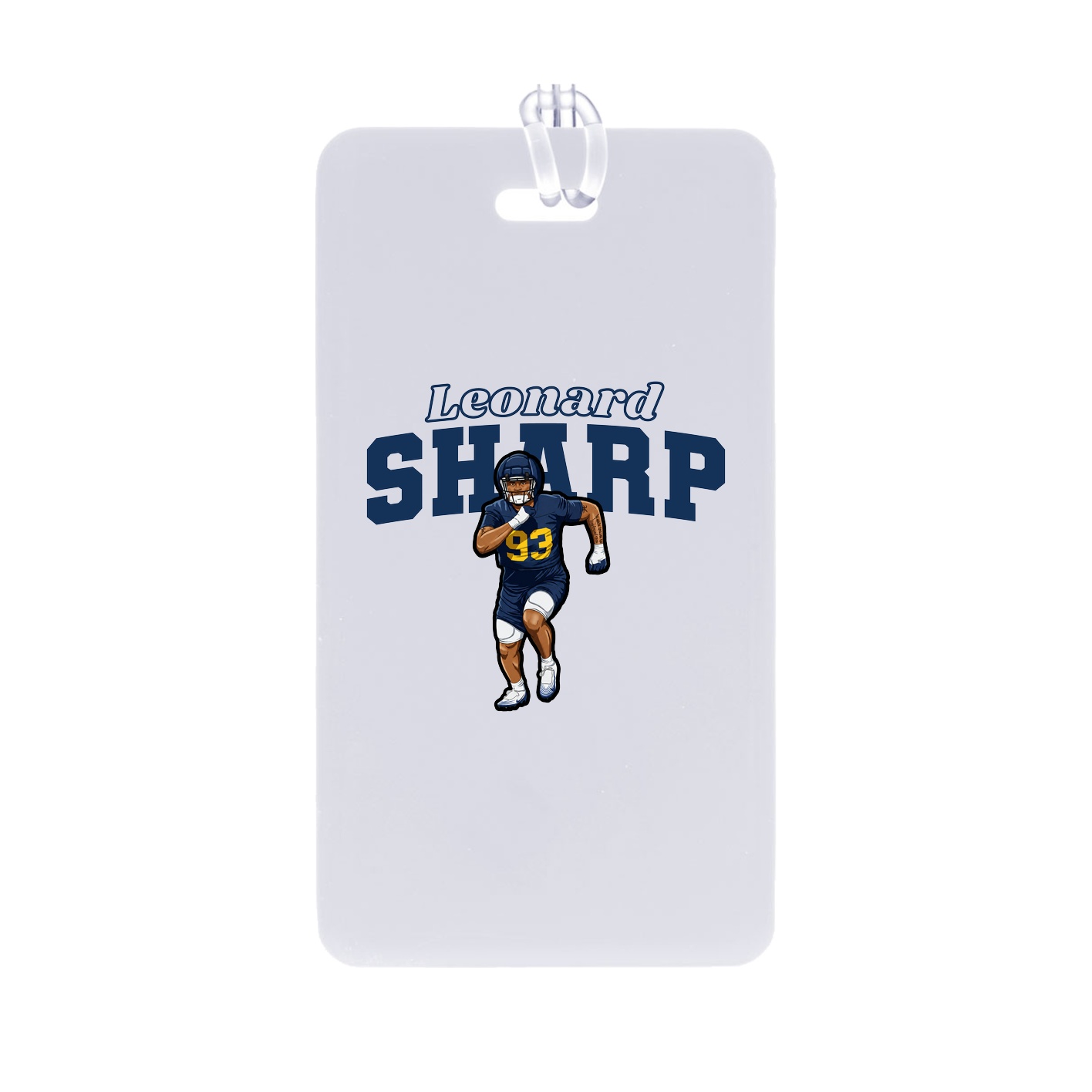 Bag Tag — Name Arch in Classic