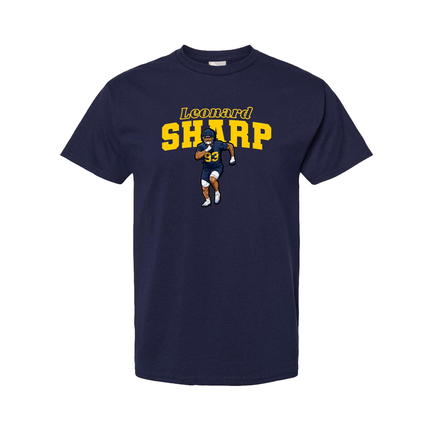 Tee — Name Arch in Navy