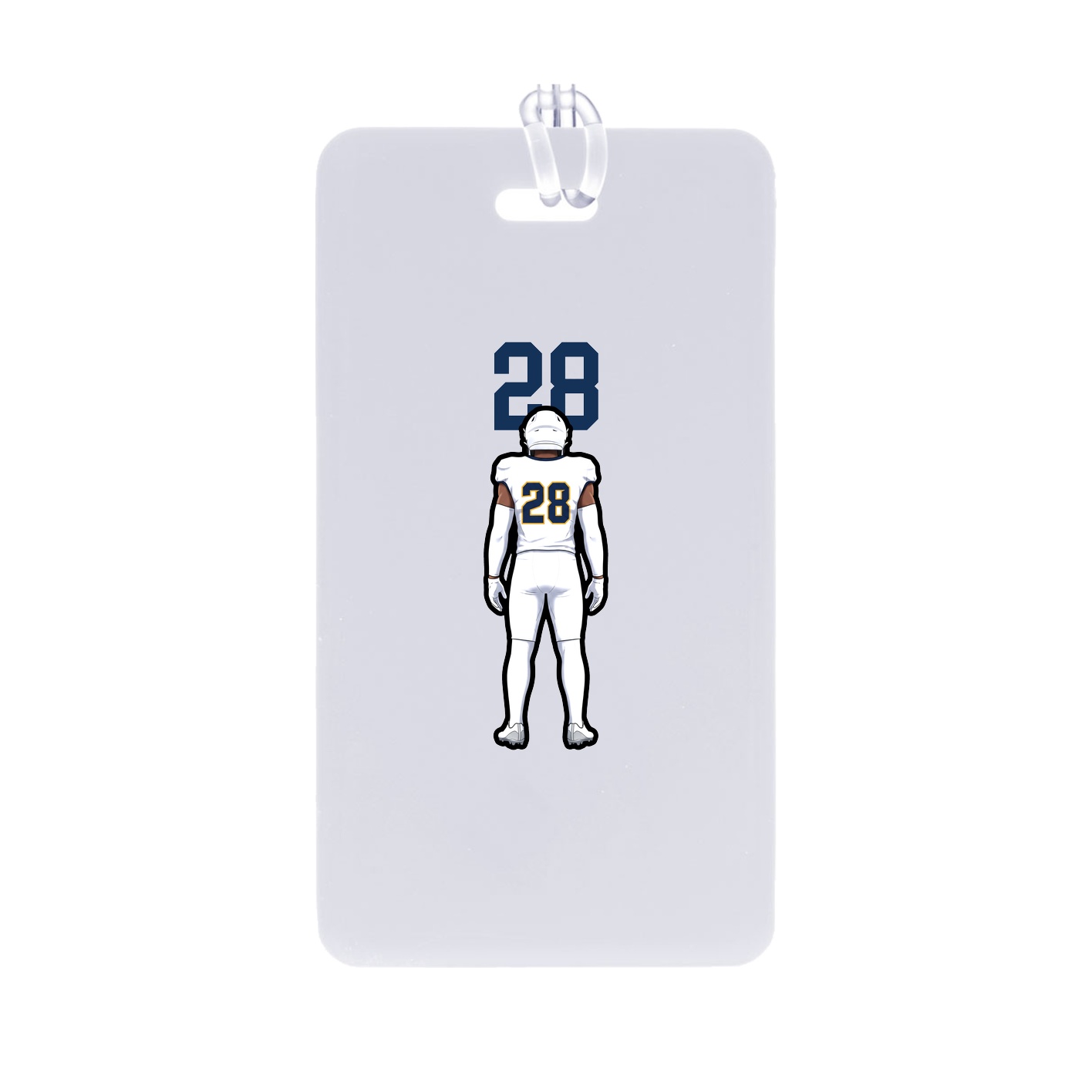 Bag Tag — Number Top in Classic