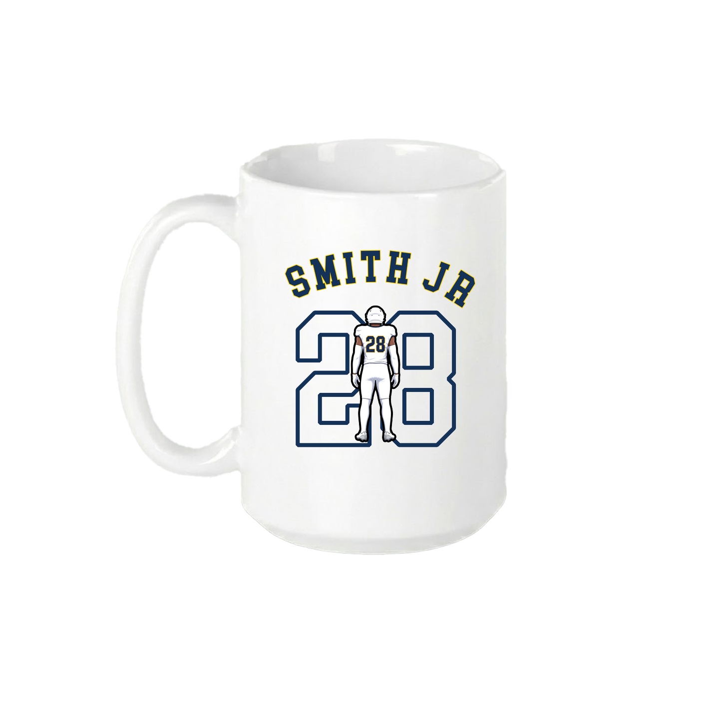 15oz Coffee Mug — Shirsey Arch in White