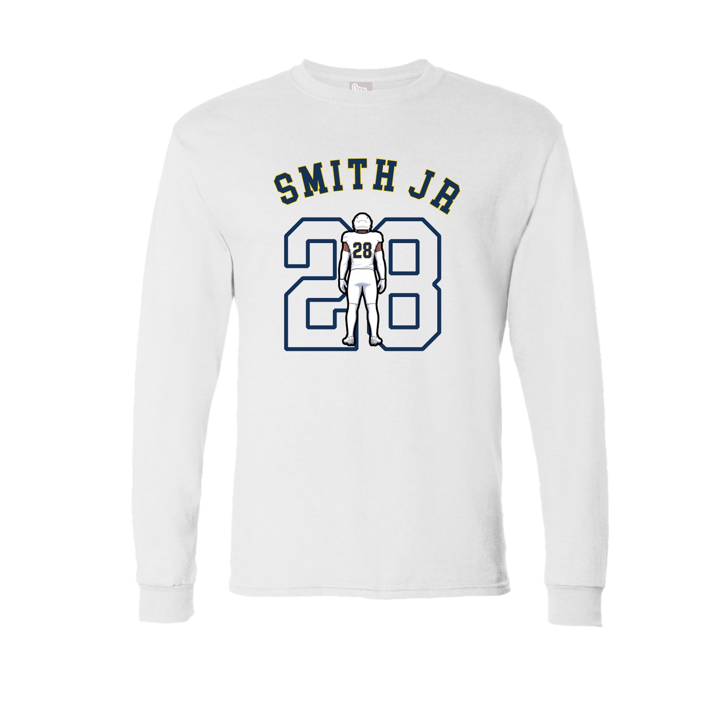 Long Sleeve Tee — Shirsey Arch in White