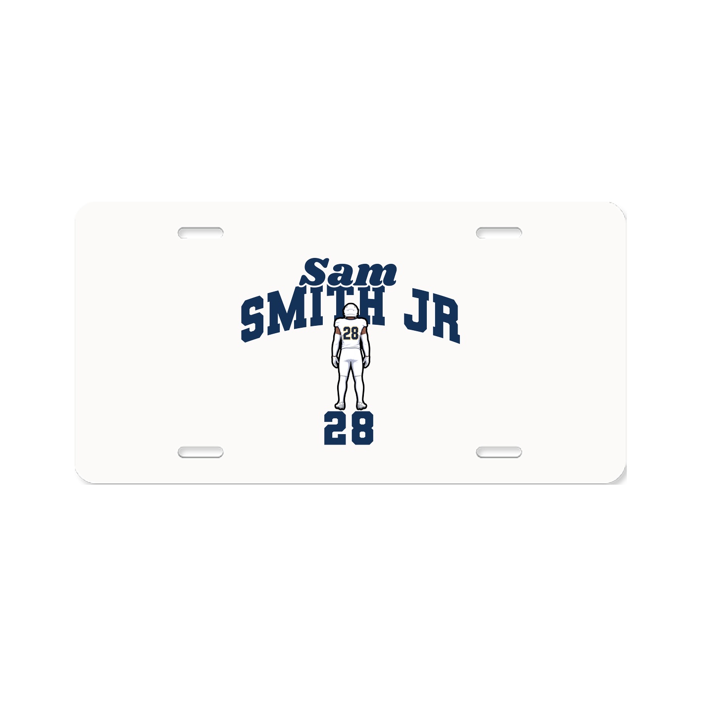 License Plate — Signature Arch in Classic