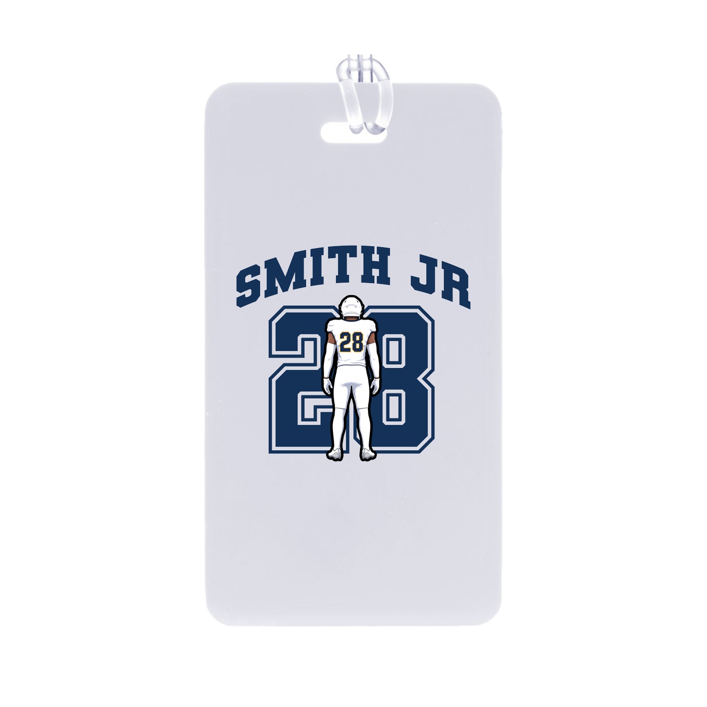 Bag Tag — Number in Classic