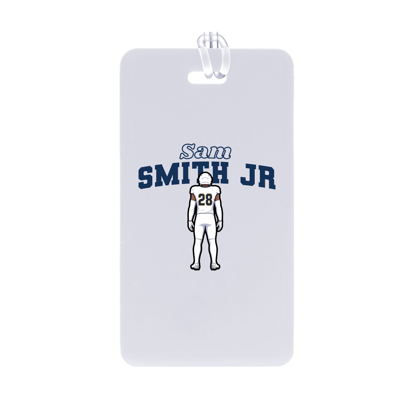 Bag Tag — Name Arch in Classic