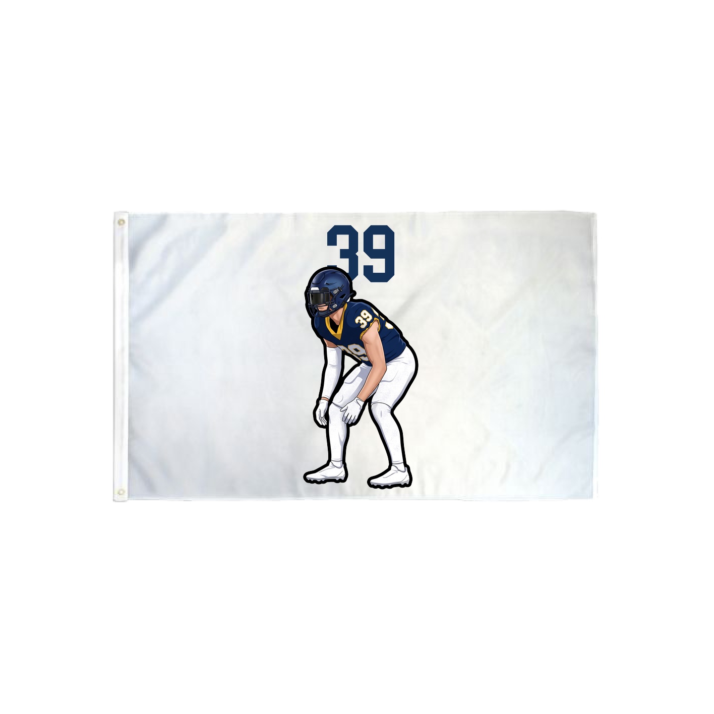 3x5 Flag — Number Top in Classic