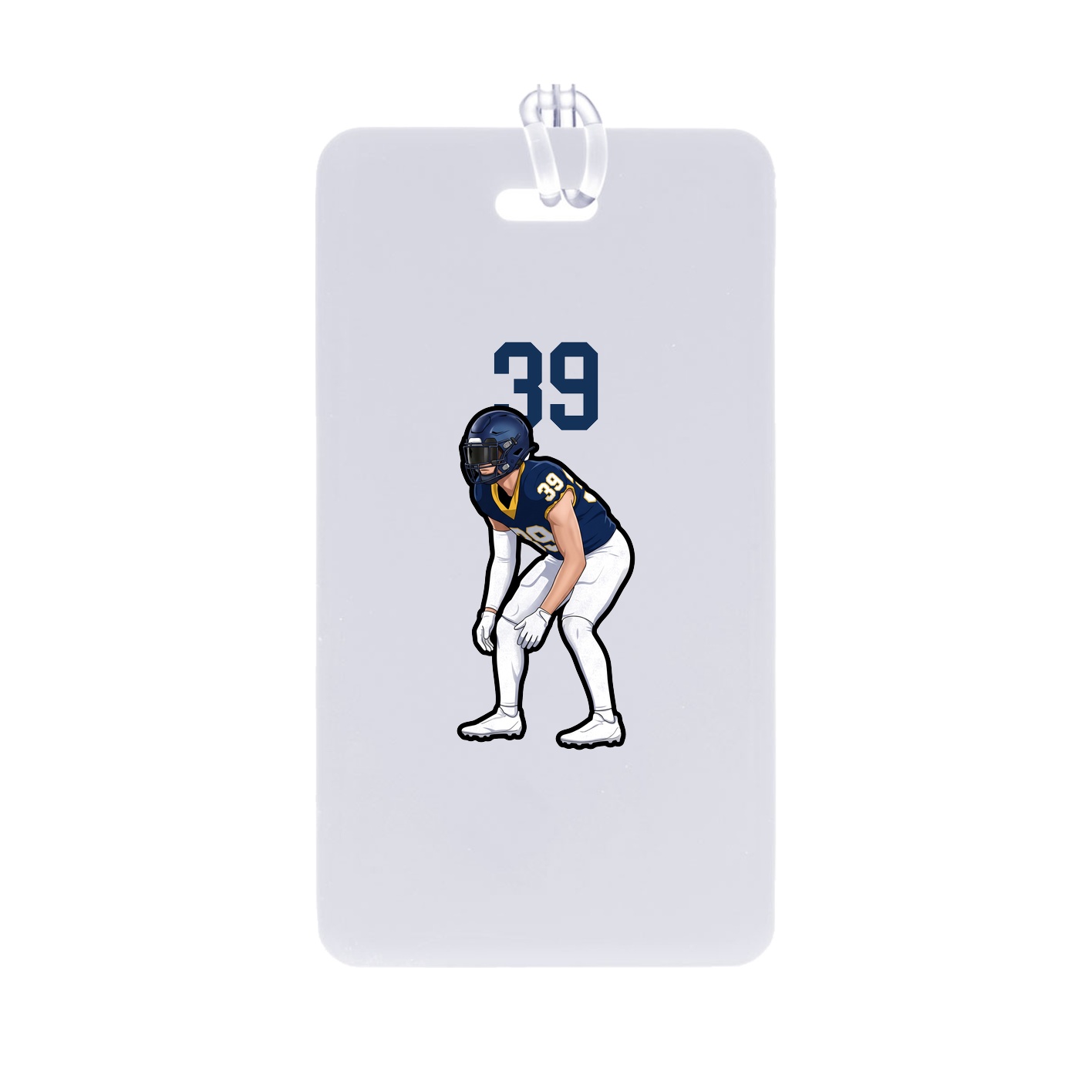 Bag Tag — Number Top in Classic