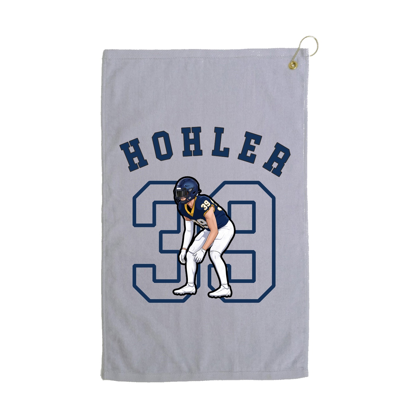 Golf Towel — Shirsey Arch in Grey