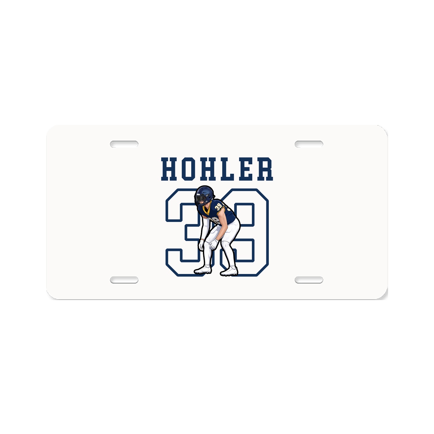 License Plate — Shirsey in Classic