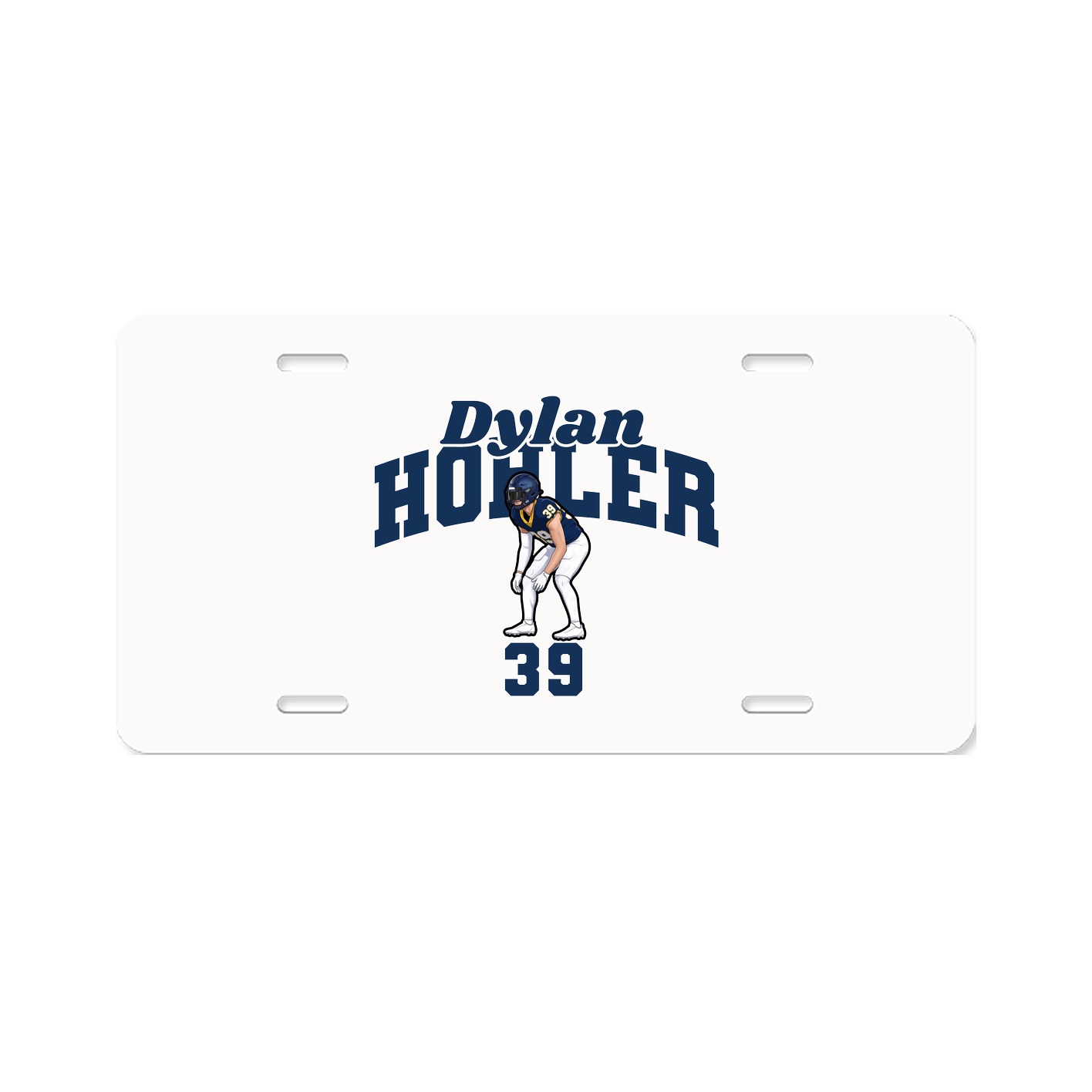 License Plate — Signature Arch in Classic