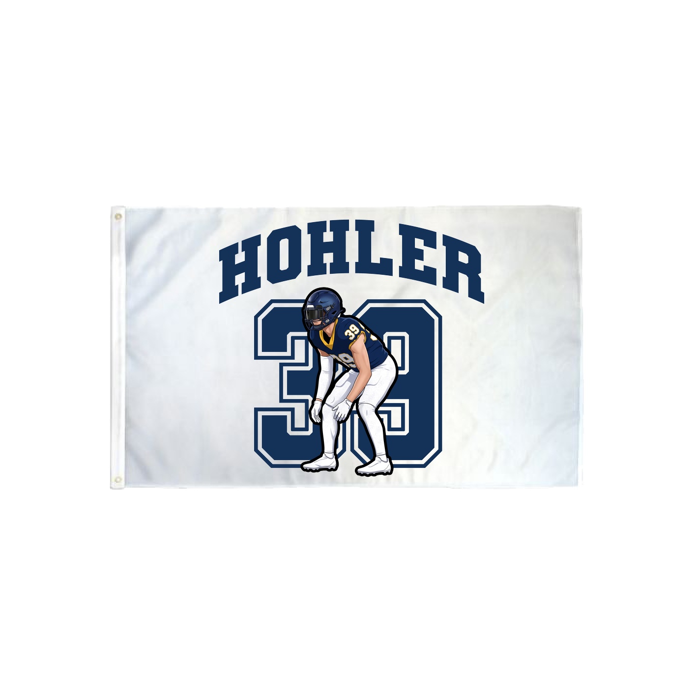 3x5 Flag — Number in Classic