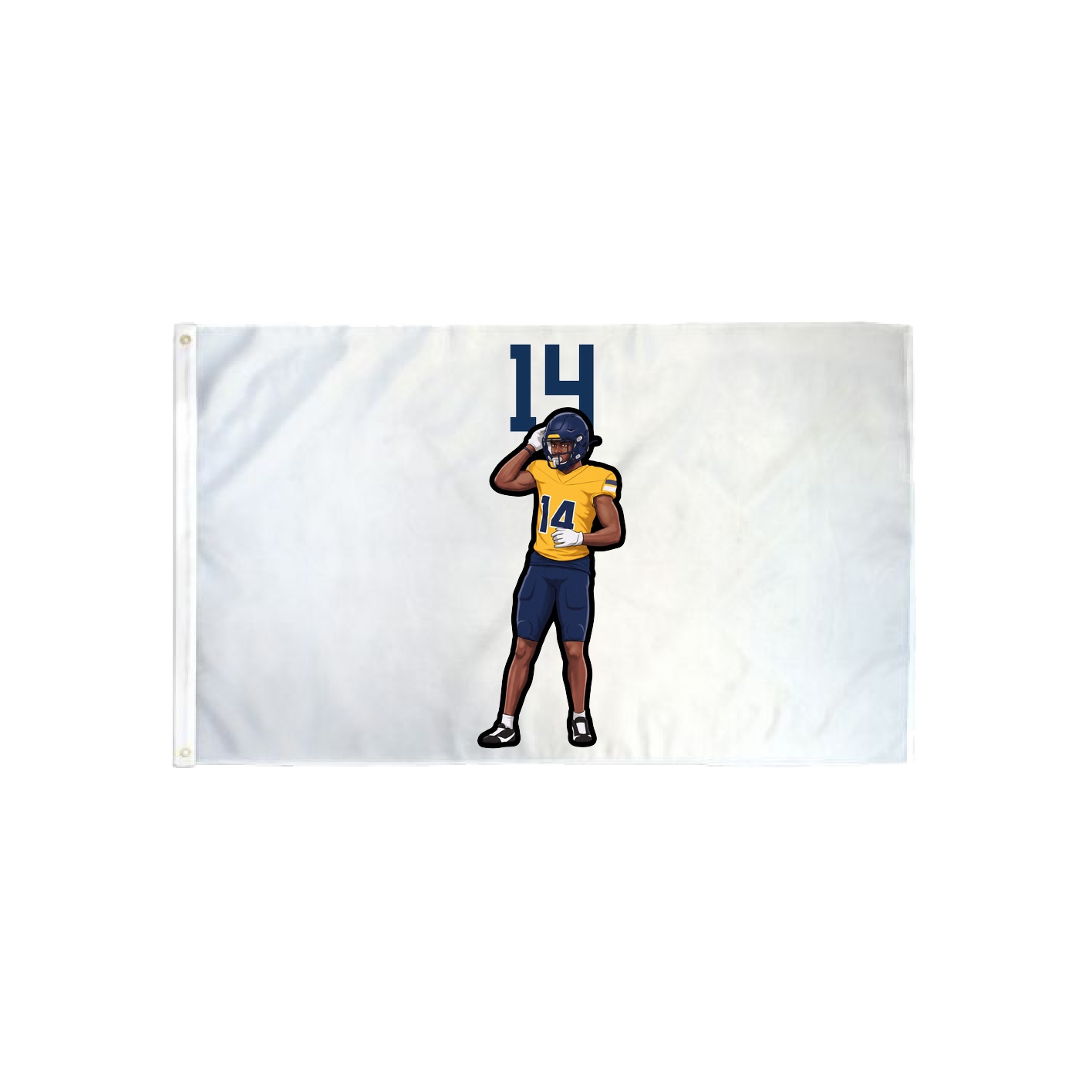 3x5 Flag — Number Top in Classic