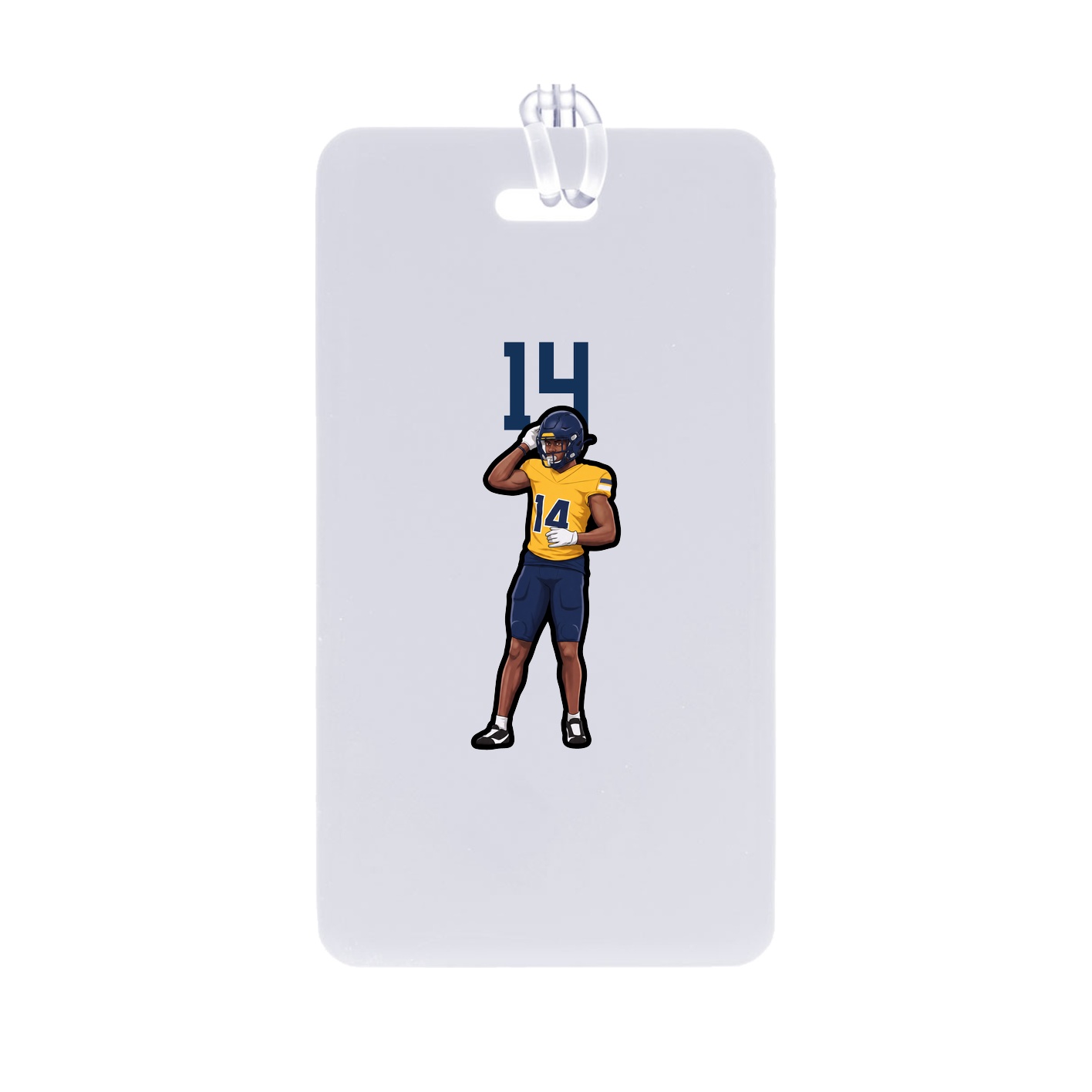 Bag Tag — Number Top in Classic