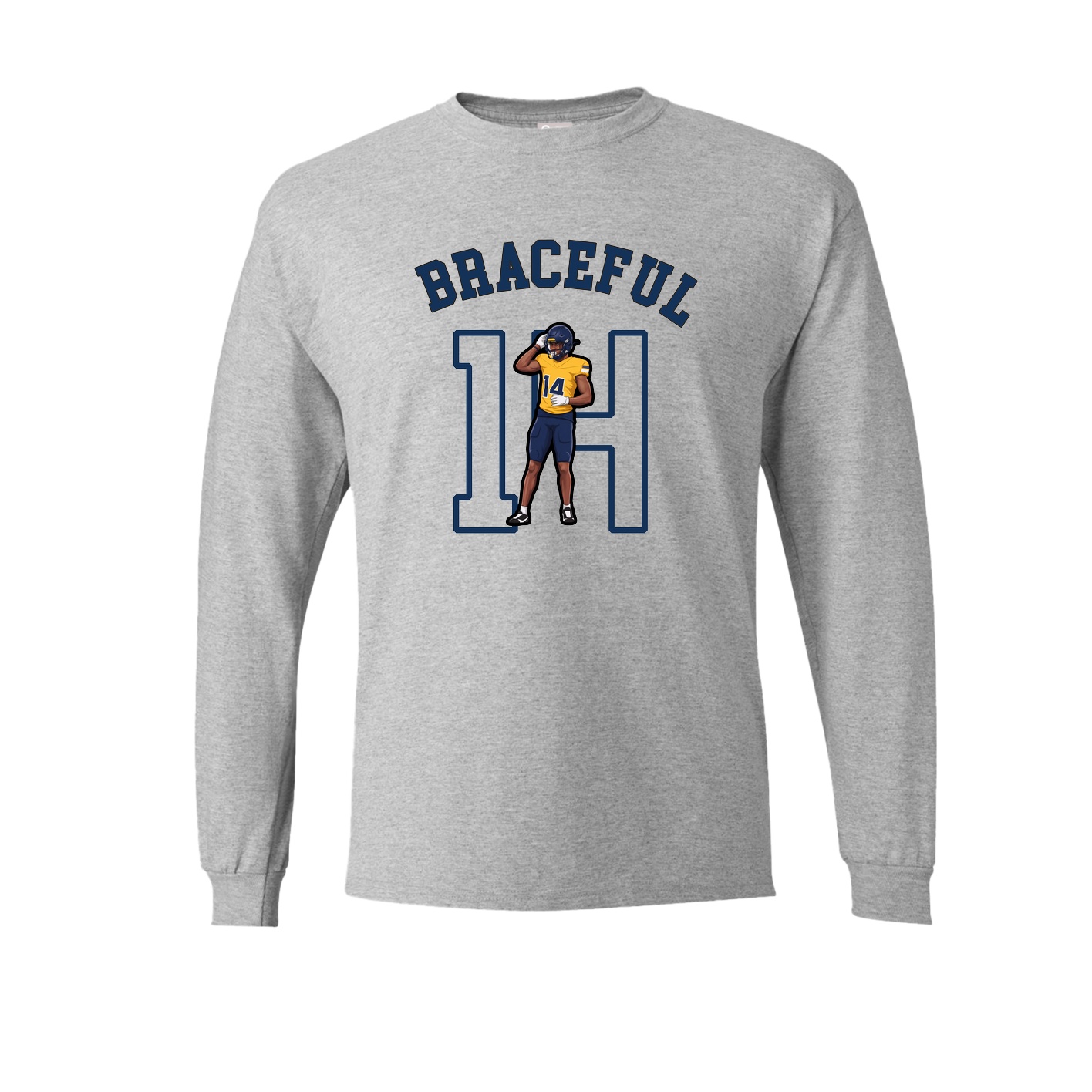 Long Sleeve Tee — Shirsey Arch in Grey