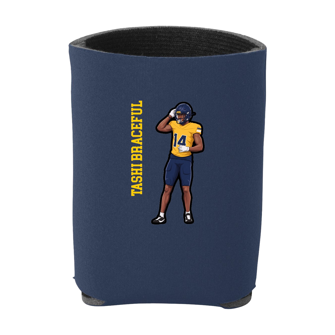 Can Holder — Name Vertical in Navy