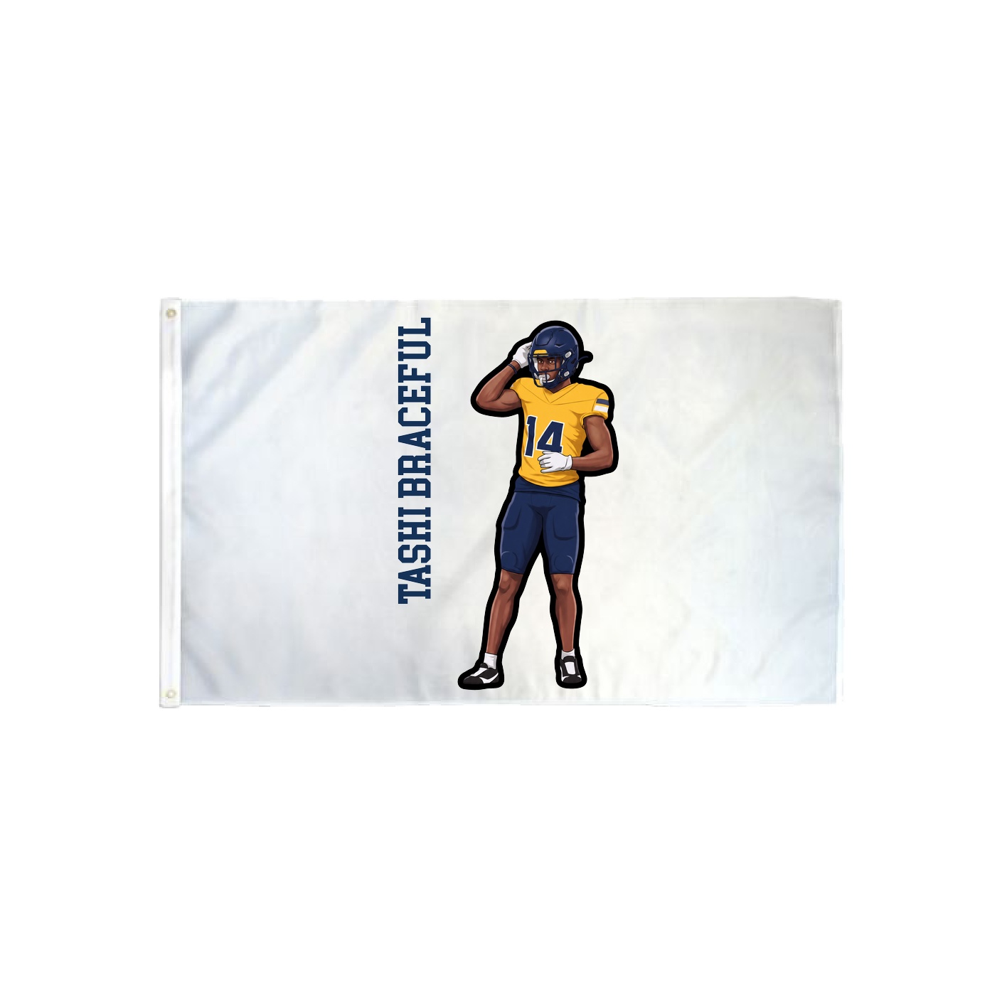 3x5 Flag — Name Vertical in Classic