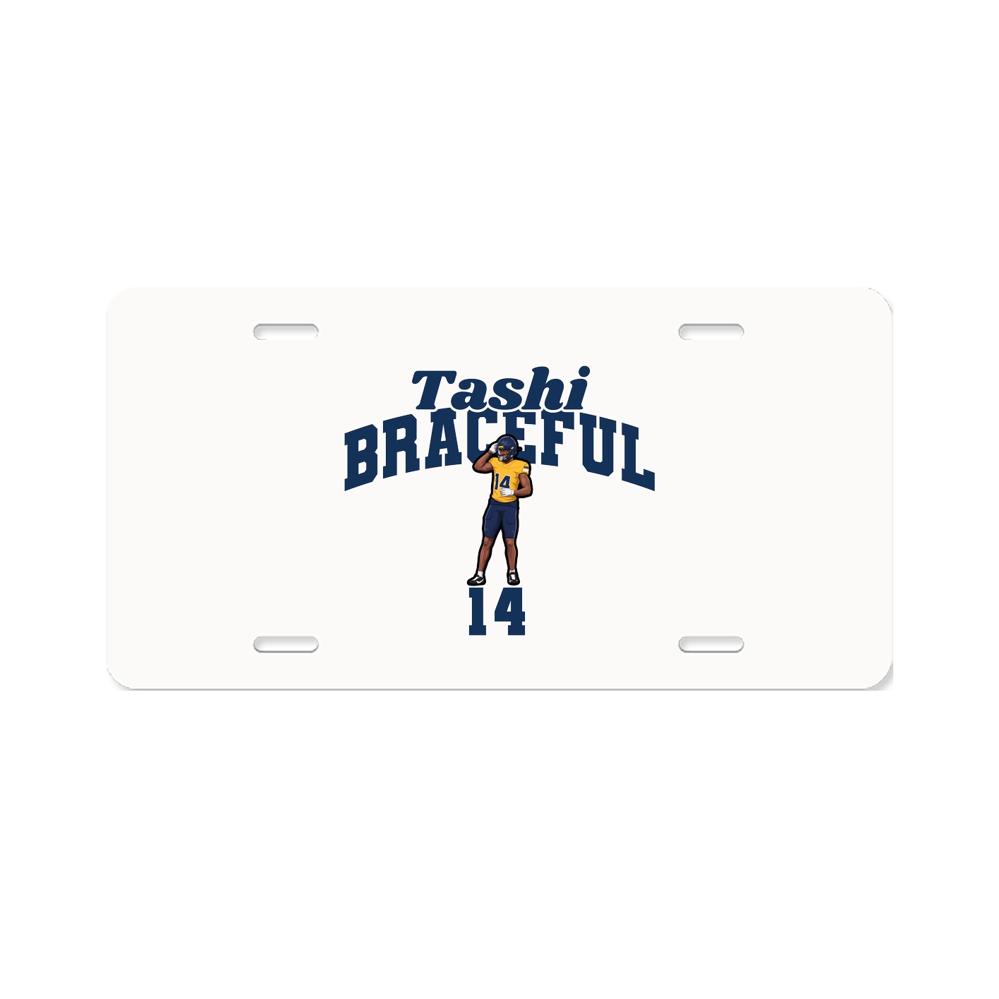 License Plate — Signature Arch in Classic