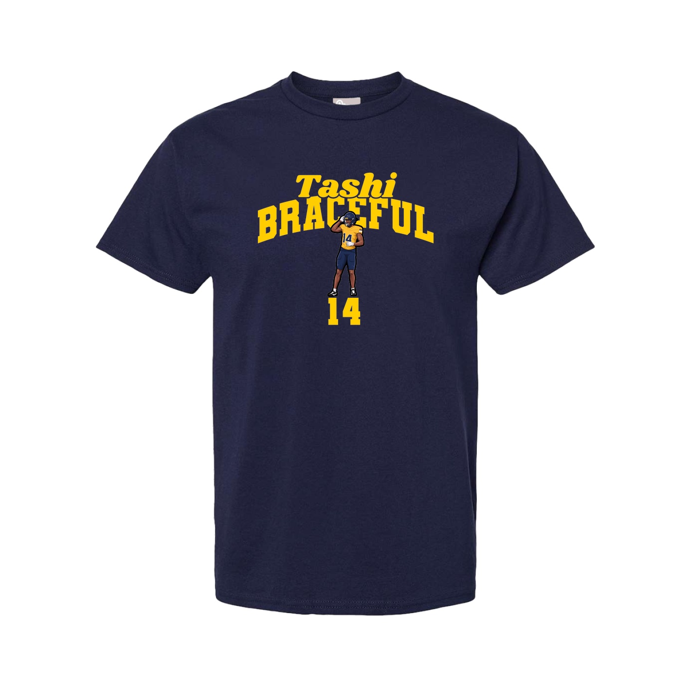 Tee — Signature Arch in Navy