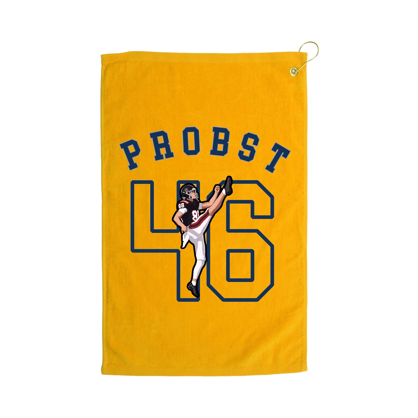 Golf Towel — Shirsey Arch in Gold