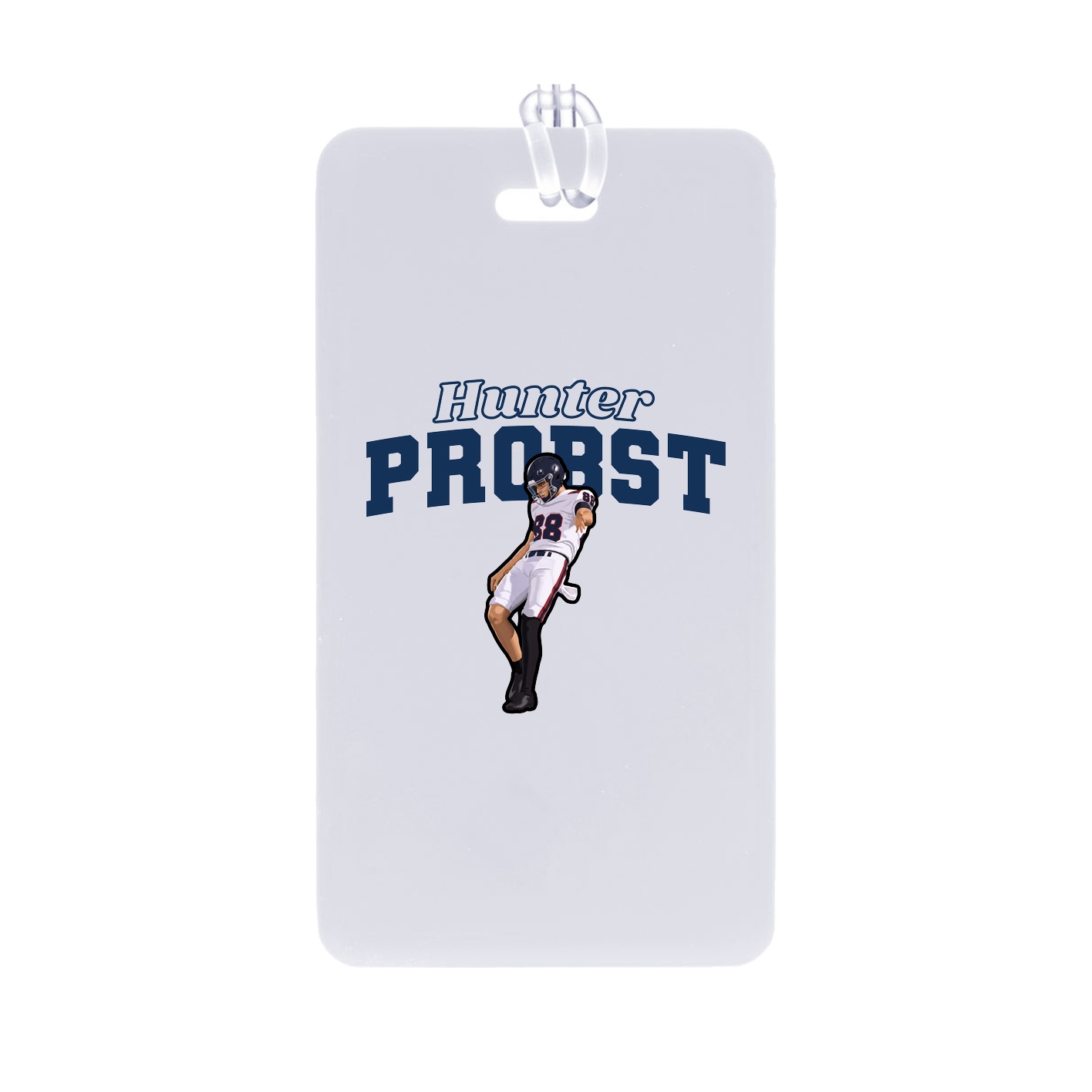 Bag Tag — Name Arch in Classic