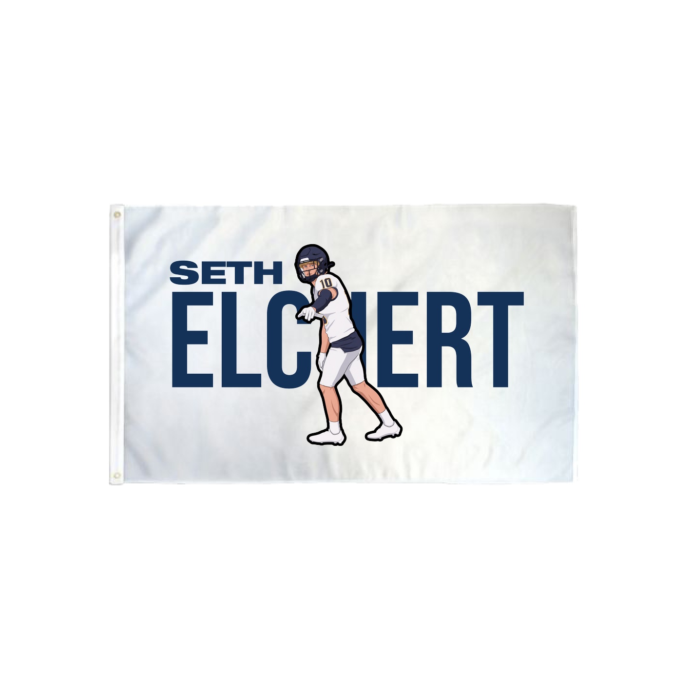 3x5 Flag — Player Name in Classic