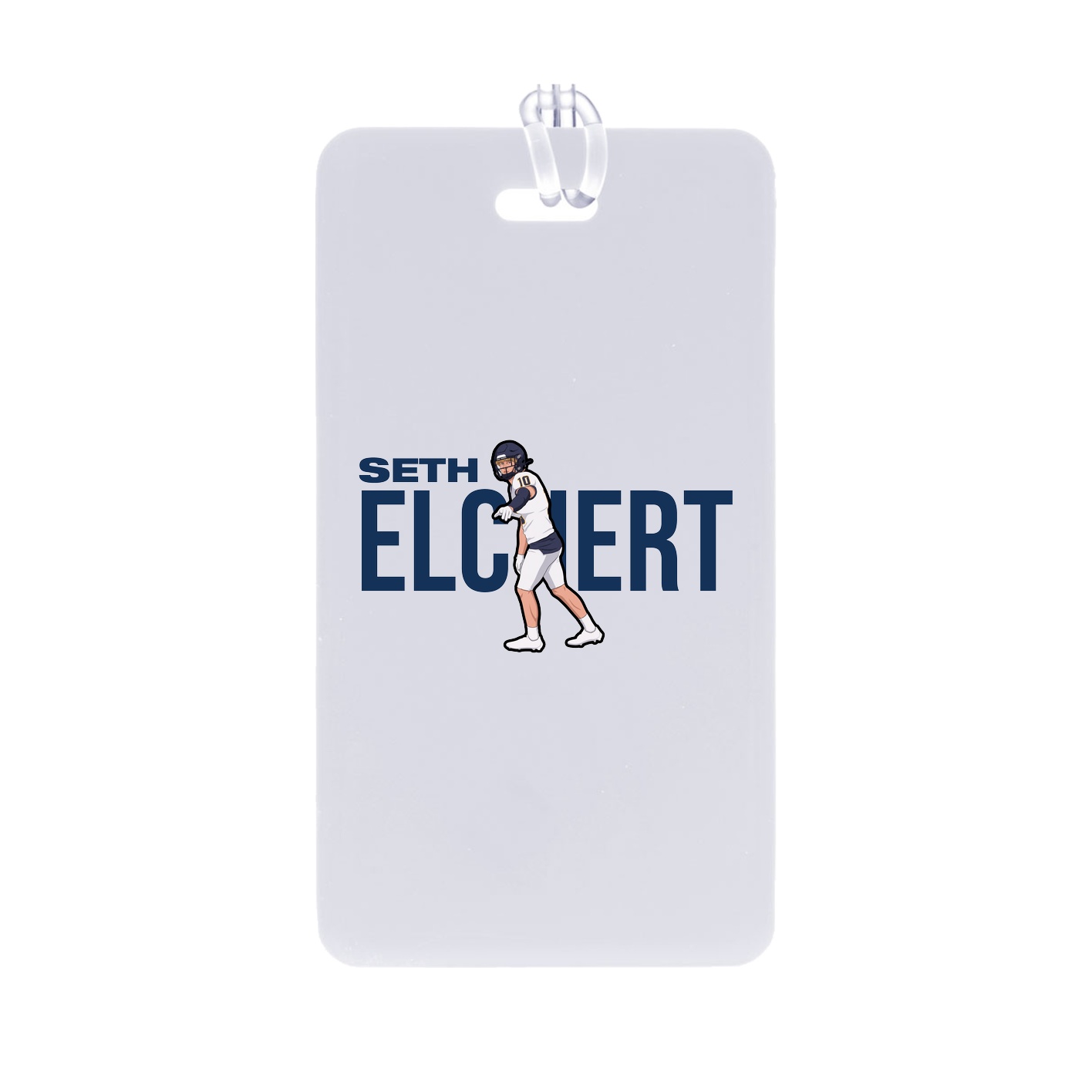 Bag Tag — Player Name in Classic